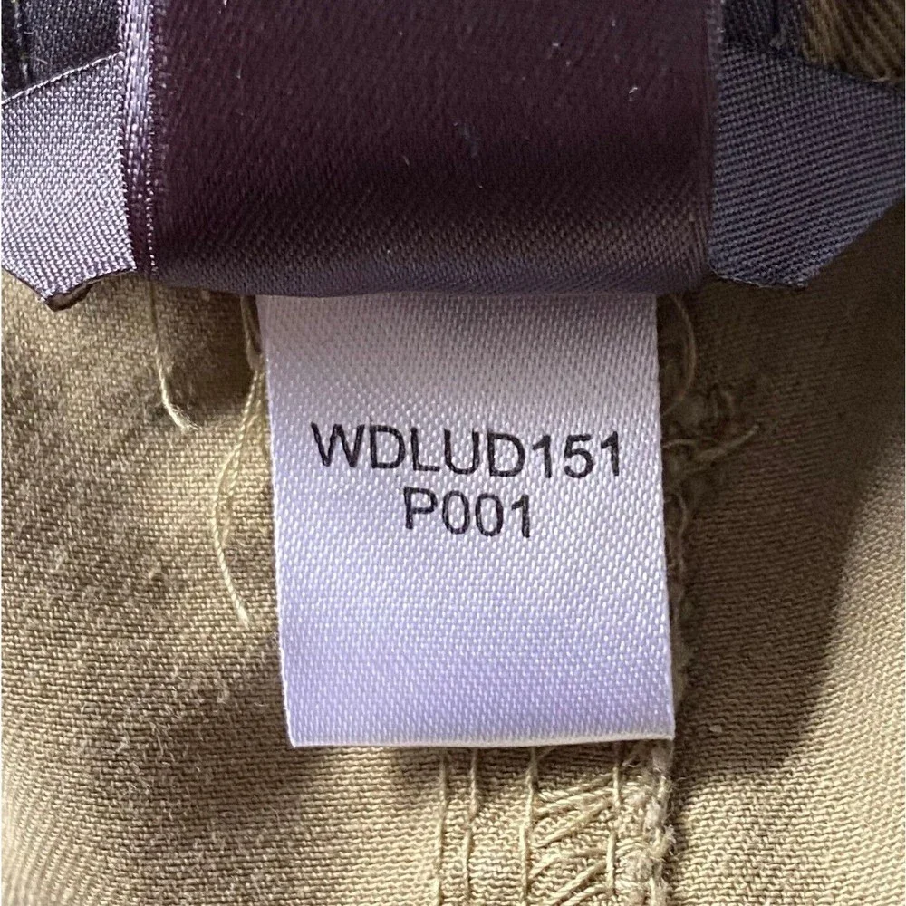 Liz Claiborne Capris 20W Olive Green Sloane Cargo Drawstring Waist Legs Lyocell - Picture 9 of 13
